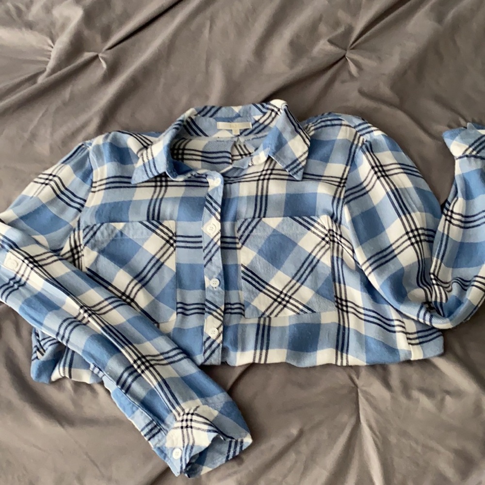Flannel long sleeve shirt